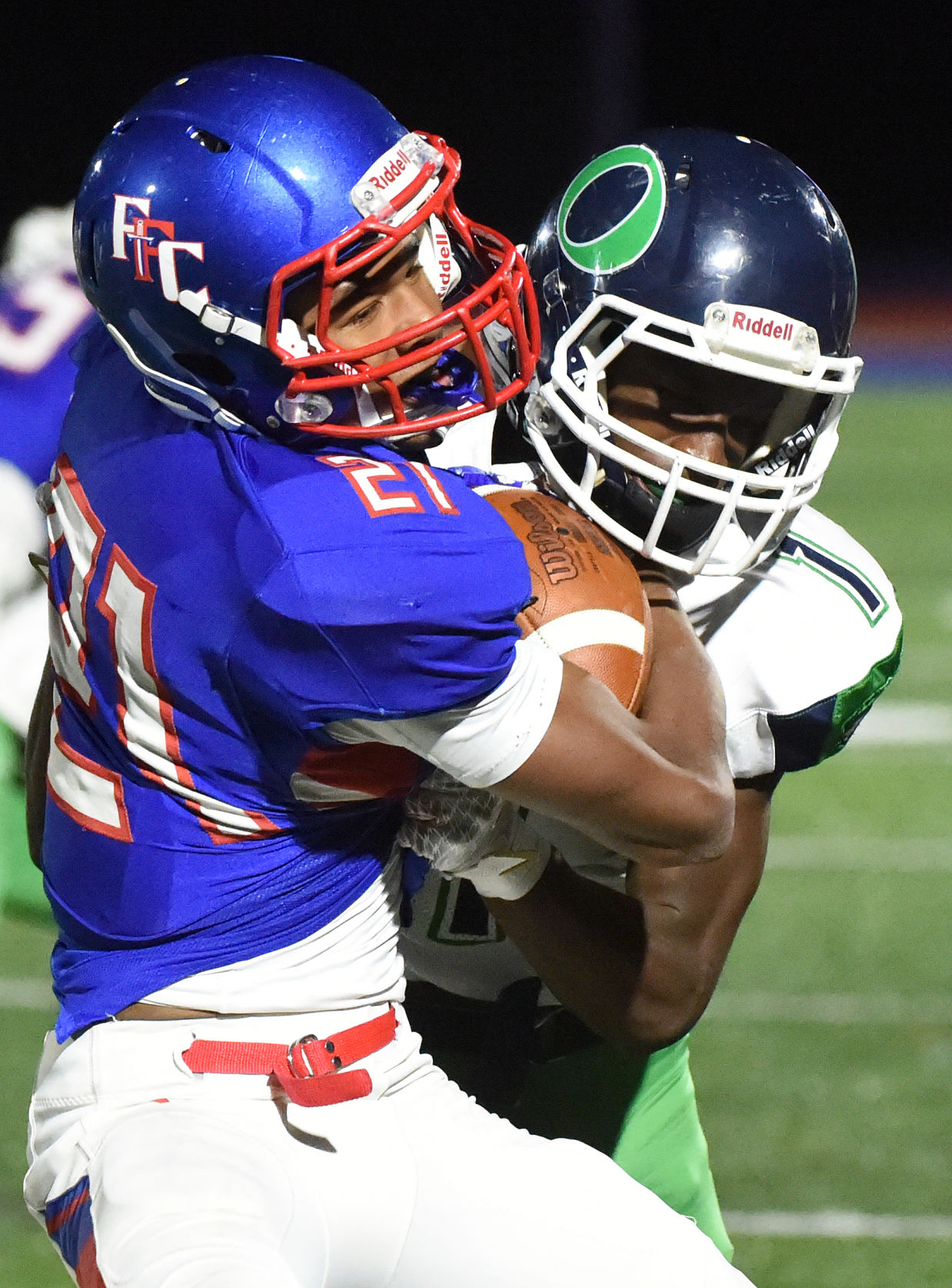 PHOTOS: Fountain-Fort Carson Trojans (21) Overland Trailblazers (29)